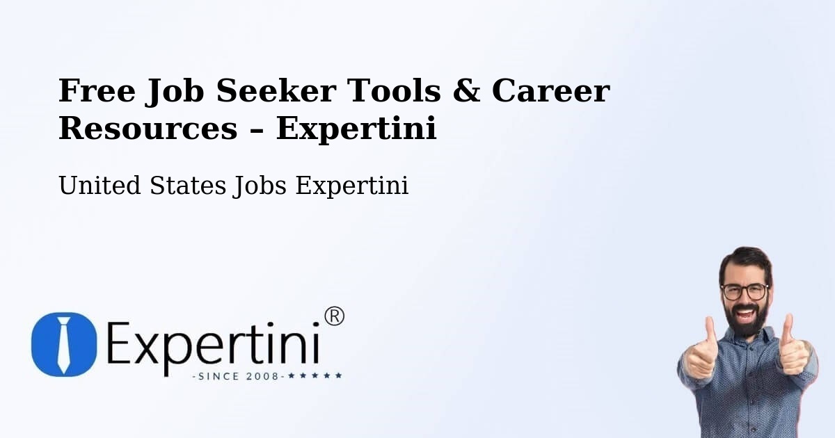 Free Job Seeker Tools & Career Resources – Williams - Williams, United States Jobs Expertini