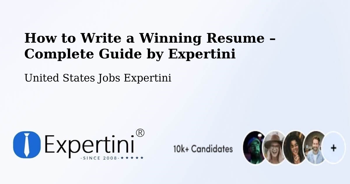 Resume Writing Guide for Job Seekers – Williams - Williams, United States Jobs Expertini